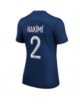 Paris Saint-Germain Achraf Hakimi #2 Heimtrikot für Frauen 2022-23 Kurzarm